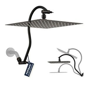 12" Large Rainfall Shower Head with Handheld Spray High Pressure Shower head